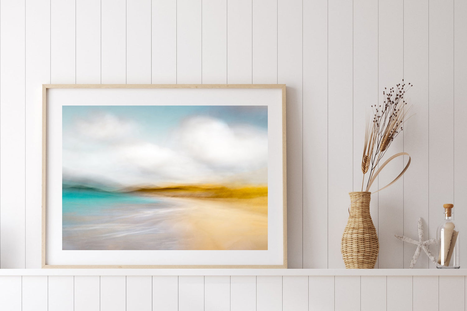 Beautiful Balnakeil beach seascape photo art