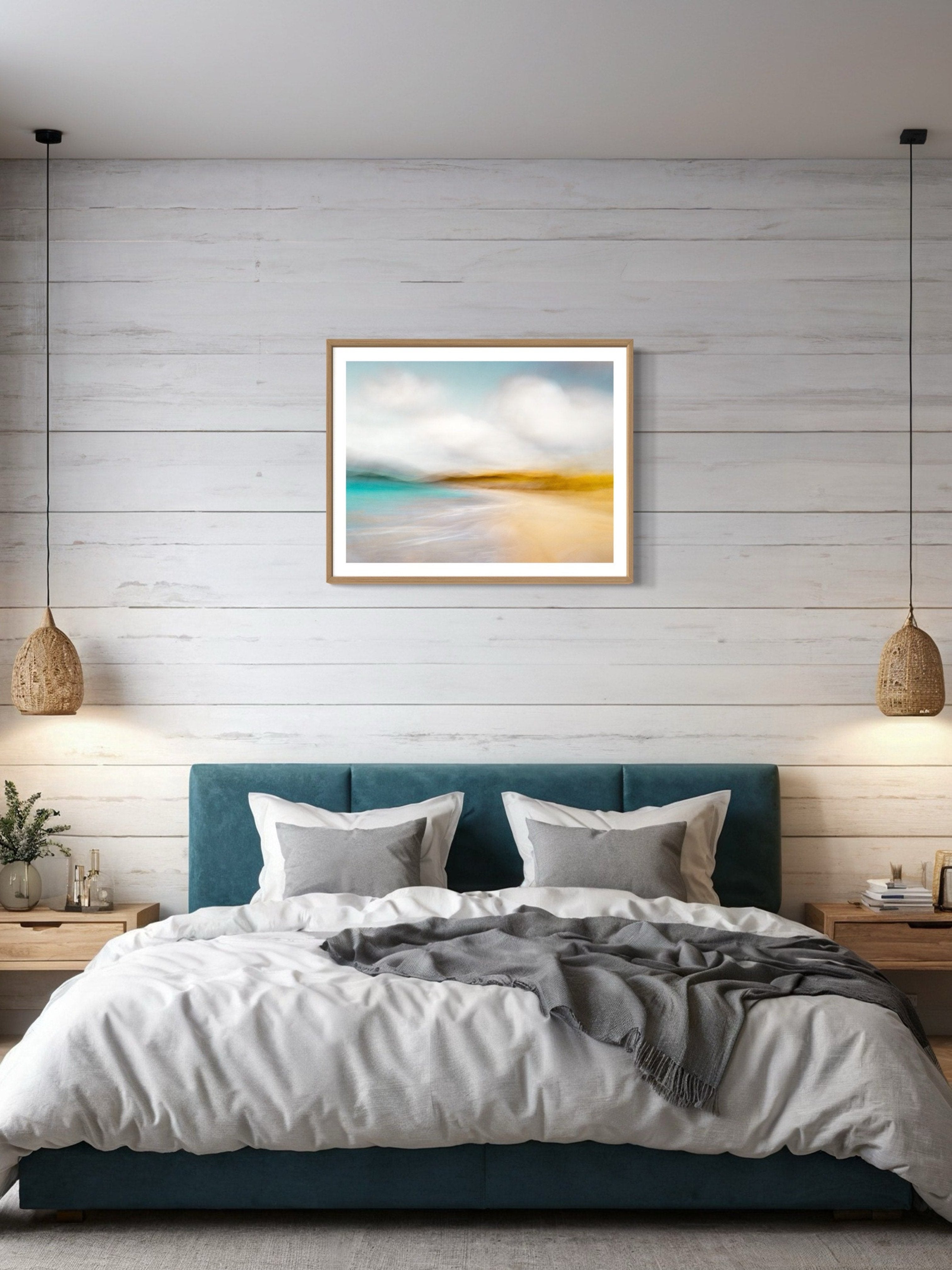 coastal decor inspiration modern art style